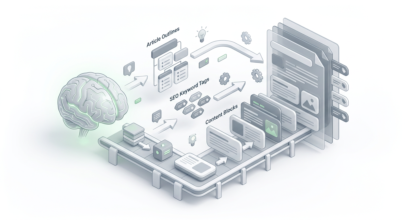 AI SEO content creation pipeline